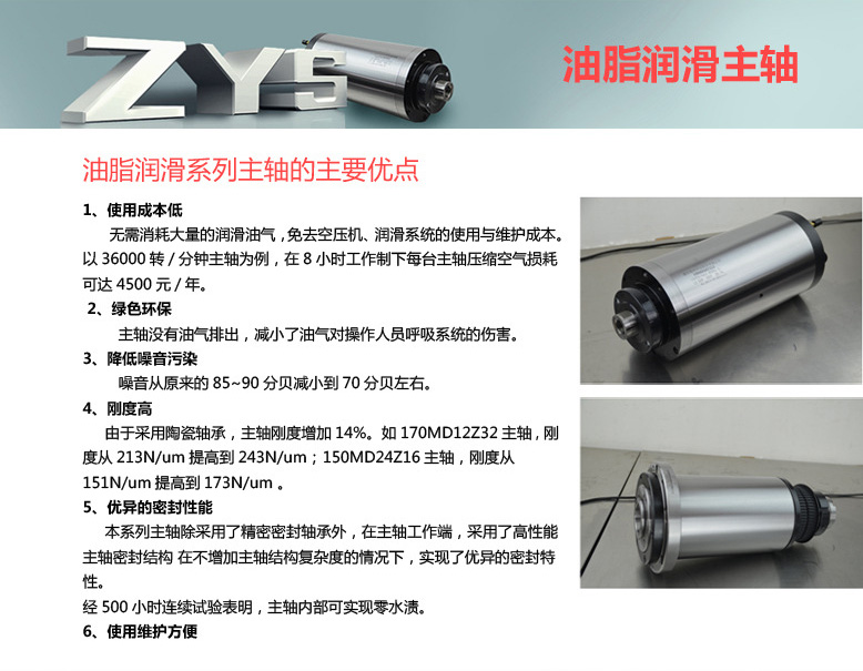 機(jī)床高速磨用電主軸150MD18Z9(DZ18g)